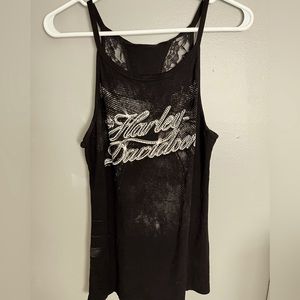 Woman’s Harley Davidson Tank with Lace